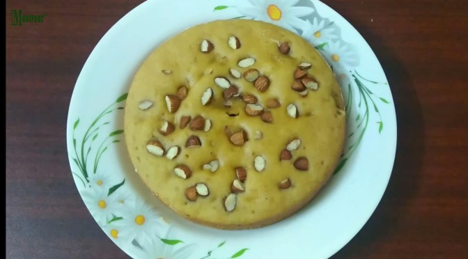 How to make Eggless Wheat Flour Cake Without an Oven?