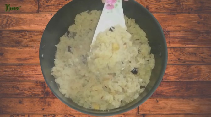 How to make Jaggery Rice?