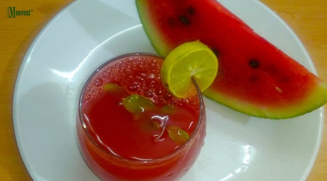 Watermelon Juice in 2 ways