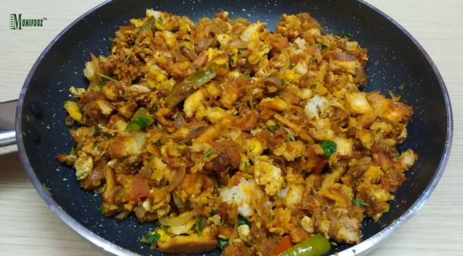 Bread Masala | A Quick and easy breakfast in 10 minutes