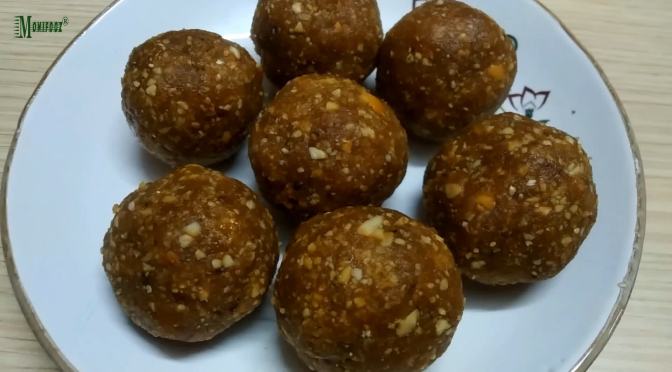Instant Peanut Ladoo